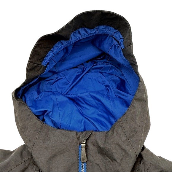 The North Face HyVent Terrain Vista 3L Pro Rain Jacket Men's Medium Black Blue - Picture 10 of 16